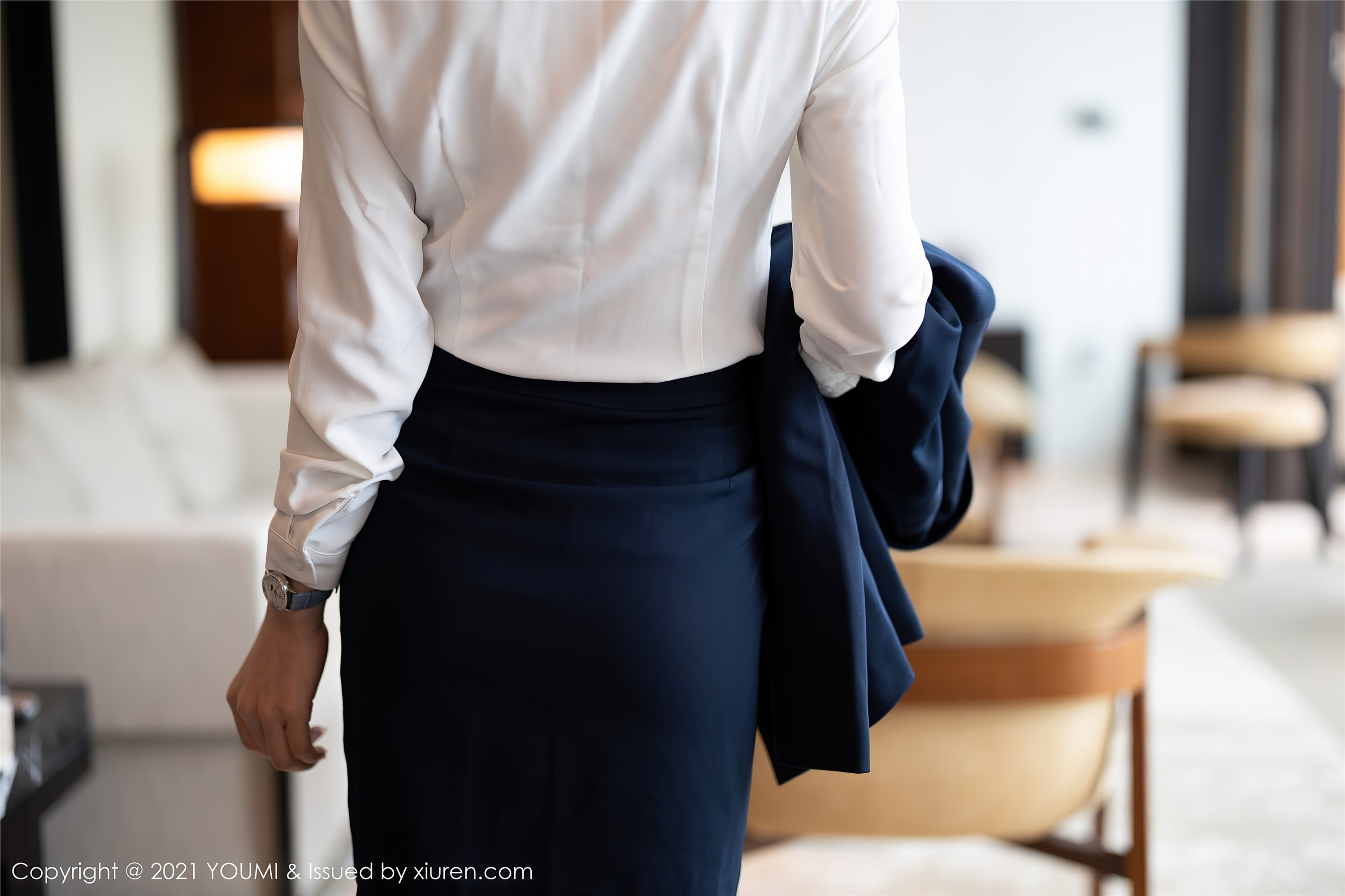 YOUMI尤蜜荟  2021.02.26 VOL.606 周于希Sandy 职场女领OL